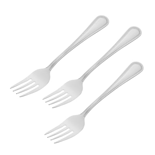 DECHOUS 3 Stück Teiliges Edelstahl Dessertgabel Kleine Obstgabeln Robust Rostfrei Vielseitig für Kuchen Salat Meeresfrüchte und Vorspeisen Geeignet DECHOUS 3 Stück Teiliges Edelstahl Dessertgabel Kleine Obstgabeln Robust Rostfrei Vielseitig für Kuchen Salat Meeresfrüchte und Vorspeisen Geeignet von DECHOUS