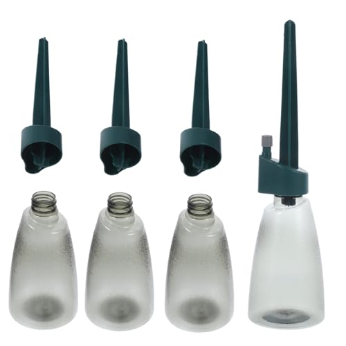 DECHOUS 4 Sätze Automatisches Bewässerungssystem Pflanzenspikes Selbstbewässerung für Zimmerpflanzen Urlaub Pflanzenbewässerer mit Verstellbarem Tropfstrom für Topfpflanzen Indoor Outdoor von DECHOUS