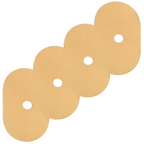 DECHOUS 4 Stück Anti-Tropf-Wachsschale Brunnenkerzen LED teelichter Flamme kerzenhalter kerzenständer Tropfschutz zum Entfernen von Wachs Schläfenkerzen-Tropfschutz Kupfer Golden DECHOUS 4 Stück Anti-Tropf-Wachsschale Brunnenkerzen LED teelichter Flamme kerzenhalter kerzenständer Tropfschutz zum Entfernen von Wachs Schläfenkerzen-Tropfschutz Kupfer Golden von DECHOUS