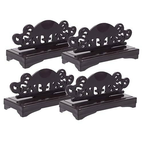 DECHOUS 4 Stück Klappbarer Ventilatorständer Aus Holz Chinesischer Faltbarer Fächerhalter Chinesischer Fanständer Bamboo Palace Fächerständer Plastik Handkurbel Männer Und Frauen DECHOUS 4 Stück Klappbarer Ventilatorständer Aus Holz Chinesischer Faltbarer Fächerhalter Chinesischer Fanständer Bamboo Palace Fächerständer Plastik Handkurbel Männer Und Frauen von DECHOUS