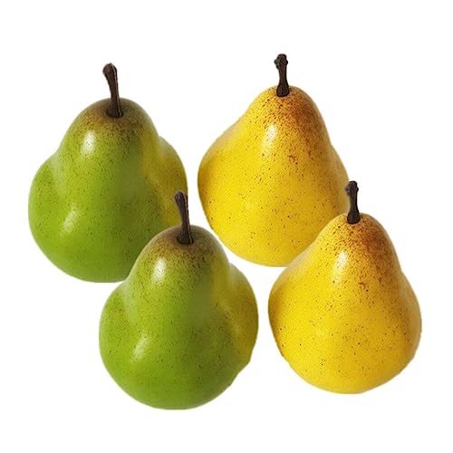DECHOUS Simulierte Obst Schmuck 4 Stücke Birne Grüne Birne Decor Bildung Requisiten Realistische Fotografie Requisiten DECHOUS Simulierte Obst Schmuck 4 Stücke Birne Grüne Birne Decor Bildung Requisiten Realistische Fotografie Requisiten von DECHOUS