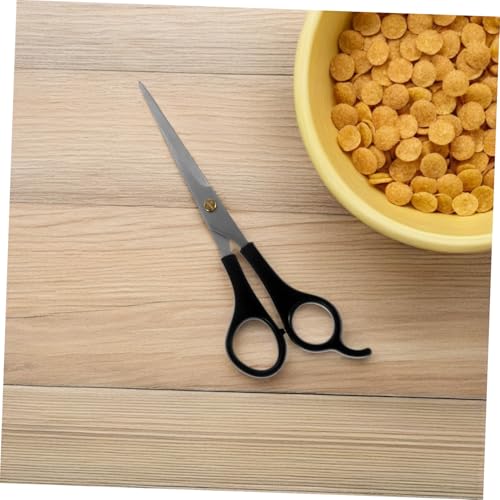 DECHOUS 5 Stück Teiliges Haustier Haarscheren Professionelle Gerade Scheren für Hund Katze Haarschneide Styling Ergonomisch Langlebig Sanft zum Fell von DECHOUS