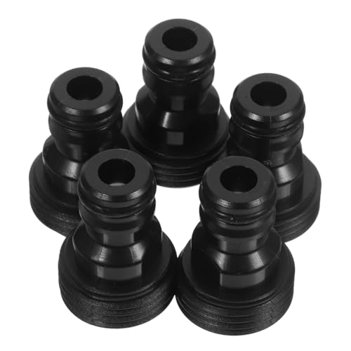 DECHOUS 5 Stück Teiliges Wasserhahn Adapter aus Robustem Kunststoff Schnelles Anschließen von Waschmaschinen Gartenschläuchen Hohe Verschleißfestigkeit und Auslaufsichere Verbindung für von DECHOUS