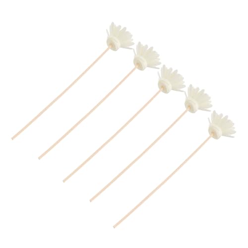 DECHOUS Chrysanthemen-duftstäbchen 5er-Set Rattan-stäbchen Ersatz Für Raumduft Einfach Zu Verwenden von DECHOUS