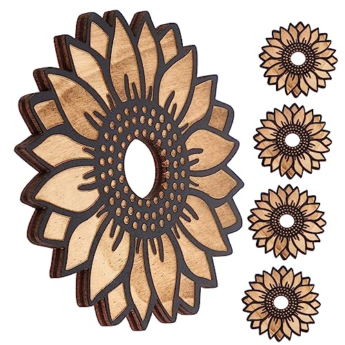 DECHOUS 5stücke Kristallkugelständer Für Display Holzsockel Für Kristallkugel Kugelhalter Mit Sonnenblumenform Stabiler Ausstellungsständer Sparender Kristallkugelhalter DECHOUS 5stücke Kristallkugelständer Für Display Holzsockel Für Kristallkugel Kugelhalter Mit Sonnenblumenform Stabiler Ausstellungsständer Sparender Kristallkugelhalter von DECHOUS