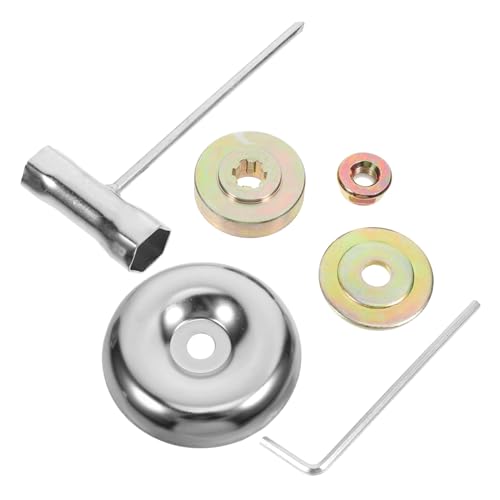 DECHOUS 6 Stück Teiliges Adapter Wartungsset für Freischneider mit Stabile Verbindung Vibrationsarm Ersatzteile für und Rasenmäher Zubehör Langlebiges Gartengerät Wartungskit von DECHOUS