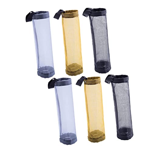 DECHOUS 6Stücke Hängende Müllbeutelhalter Organizer Für Plastiktüten Ausgabenschaft Erbotene Haushaltsbeutelspender Küchenbeutel Organizer von DECHOUS