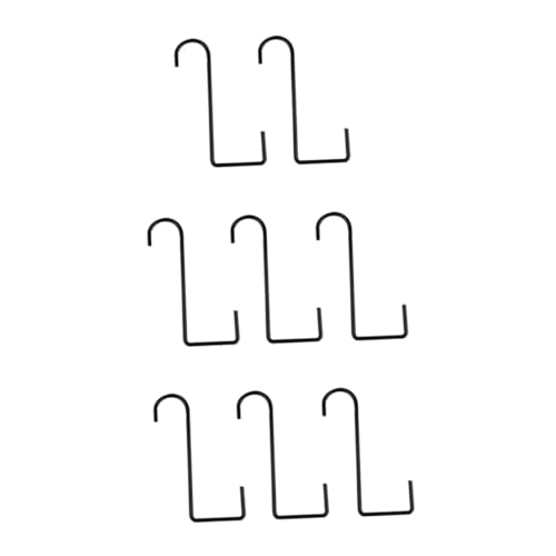 DECHOUS 8 Stück Teiliges Balkongeländer Blumenhaken aus Robustem Praktischer Blumentopfhalter zum Aufhängen von Balkonpflanzen Vielseitig Einsetzbar für Garten Terrasse und Innenbereich von DECHOUS