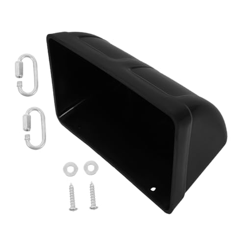 DECHOUS Automatischer Geflügelfuttertrog aus Robustem PP Verschüttsicher Spritzwassergeschützt Großer Futterbehälter für Hühner Gänse und Ziegen Langlebiger Futterspender für Stall und von DECHOUS