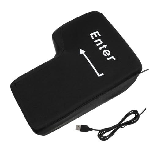 DECHOUS Großes Eingabetastenkissen Mit USB- Zum Stressabbau Im Büro Für Mittagspause Und Nickerchen Mit Schwammfüllung Für Geeignet Für Computer Und Laptops von DECHOUS