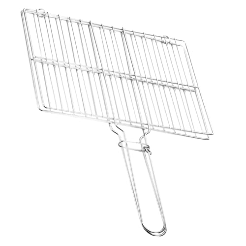 DECHOUS Edelstahl Fisch Grillkorb Bbq Tool Rostfrei Tragbar Verstärkt für Grillen Camping Outdoor Geeignet Klein Robust DECHOUS Edelstahl Fisch Grillkorb Bbq Tool Rostfrei Tragbar Verstärkt für Grillen Camping Outdoor Geeignet Klein Robust von DECHOUS