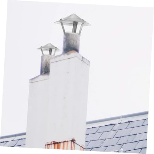 DECHOUS Edelstahl Schornsteinhaube Wetterfest Regenhaube Kaminabdeckung Robust Langlebig Einfacher Einbau für Außenkamin und Dachentlüftung mit Effektiver Belüftung und Regenschutz DECHOUS Edelstahl Schornsteinhaube Wetterfest Regenhaube Kaminabdeckung Robust Langlebig Einfacher Einbau für Außenkamin und Dachentlüftung mit Effektiver Belüftung und Regenschutz von DECHOUS
