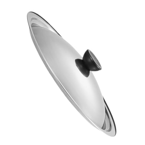 DECHOUS Edelstahl Topfdeckel 22 Cm – Universeller Bratpfannendeckel Für Töpfe Und Pfannen – Robuste Ersatzabdeckung Aus Metall Mit Praktischen Knöpfen – Hochwertiges Kochgeschirr Zubehör DECHOUS Edelstahl Topfdeckel 22 Cm – Universeller Bratpfannendeckel Für Töpfe Und Pfannen – Robuste Ersatzabdeckung Aus Metall Mit Praktischen Knöpfen – Hochwertiges Kochgeschirr Zubehör von DECHOUS