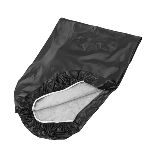 DECHOUS Elastische Outdoor tischdecke Schwarz Flanell Picknick tischschutz mit Stretch schutz Wasserabweisend Strapazierfähig für Camping Garten Party und Banquet von DECHOUS