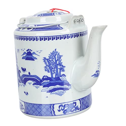 DECHOUS Große Kapazität Retro Chinesischen Tee-Set Und Weiß Porzellan Topf Kungfu Einfach Und Dennoch Stilvoll von DECHOUS