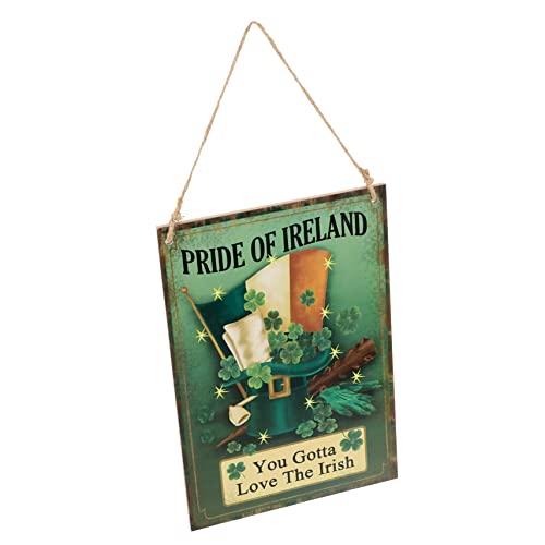 DECHOUS Hausnummer Shamrock Türschild zum Aufhängen Ornament Kleeblatt Regenbogen-Zeichen St Patrick Türschild St. Patrick Regenbogenzeichen irisches Holzschild MDF DECHOUS Hausnummer Shamrock Türschild zum Aufhängen Ornament Kleeblatt Regenbogen-Zeichen St Patrick Türschild St. Patrick Regenbogenzeichen irisches Holzschild MDF von DECHOUS