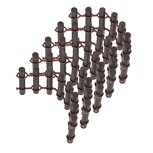 DECHOUS Holz Mini Zaun Verzierungen 5 Stücke Foto Requisiten Tisch Ornamente Für Wohnkultur von DECHOUS