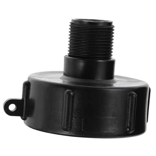 DECHOUS IBC Tank Adapter Kunststoff Auslaufventil Feingewinde Wasseranschluss Konverter für Wassertank Zubehör Chemikalienbeständig Einsetzbar für Garten und Industrie DECHOUS IBC Tank Adapter Kunststoff Auslaufventil Feingewinde Wasseranschluss Konverter für Wassertank Zubehör Chemikalienbeständig Einsetzbar für Garten und Industrie von DECHOUS