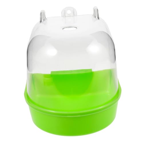 DECHOUS Kleines Hängend Praktisches Badehaus für Wellensittiche und Papageien Leichtes Langlebiges Vogelkäfigzubehör Einfach zu Reinigen Multifunktional für Kleine Vogelarten von DECHOUS