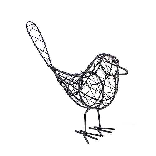 DECHOUS 20x23cm Eisendraht Vögel Schmiedeeisen Vogel Ornament Artware Für Gartendekoration DECHOUS 20x23cm Eisendraht Vögel Schmiedeeisen Vogel Ornament Artware Für Gartendekoration von DECHOUS