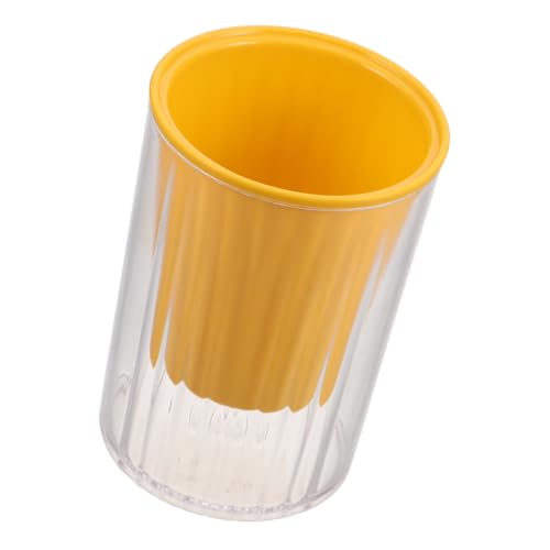DECHOUS Kreative Vase Übertopf Für Zimmerpflanzen Pflanztopf Automatischer Bewässerungspflanzer Selbstbewässernder Topf Sukkulenten Pflanzer Gießen Kleiner Blumentopf Das Haustier Yellow von DECHOUS