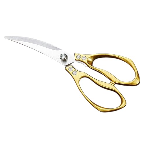 DECHOUS Küchenzubehör Küchenschere Kitchen Shears Metallschere Schere Aus Edelstahl Tragbare Grillschere Büroschere Gemüseschere Lebensmittel Kleine Werkzeuge Rostfreier Stahl Küchenwaren von DECHOUS