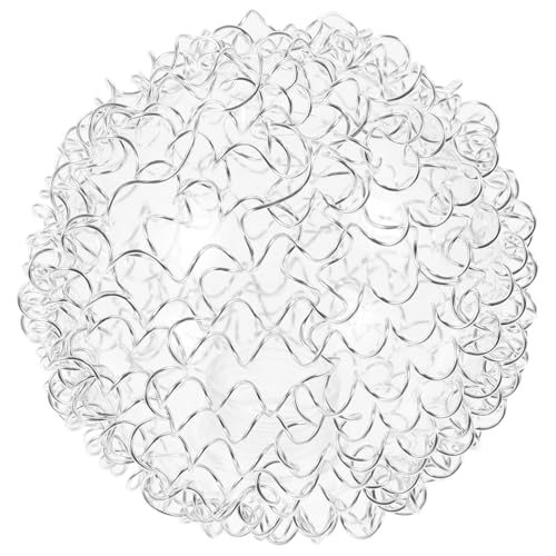 DECHOUS Lampenschirm Weiss Kugel Draht Lampenschirm Aus Für Pendelleuchte Dekorativer Ersatzlampenschirm Mit G9 Fassung Durchmesser 100mm Stilvoller Design Lampenschirm Für Wohnzimmer Und Schlafzimmer DECHOUS Lampenschirm Weiss Kugel Draht Lampenschirm Aus Für Pendelleuchte Dekorativer Ersatzlampenschirm Mit G9 Fassung Durchmesser 100mm Stilvoller Design Lampenschirm Für Wohnzimmer Und Schlafzimmer von DECHOUS