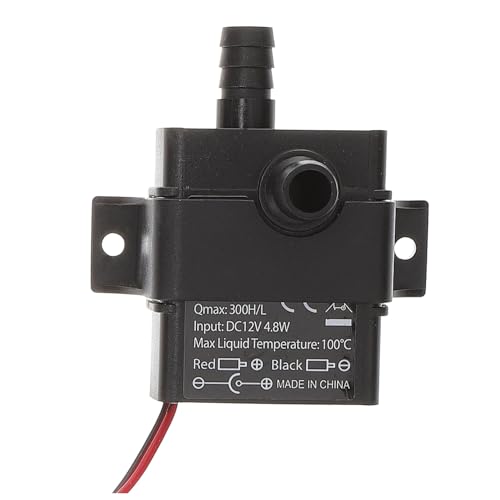 DECHOUS Leise Mini wasserpumpe Dc Brushless Einstellbare Durchflussrate Energiesparend Vielseitig für Aquarium Springbrunnen PC wasserkühlung und Teichkreislauf von DECHOUS