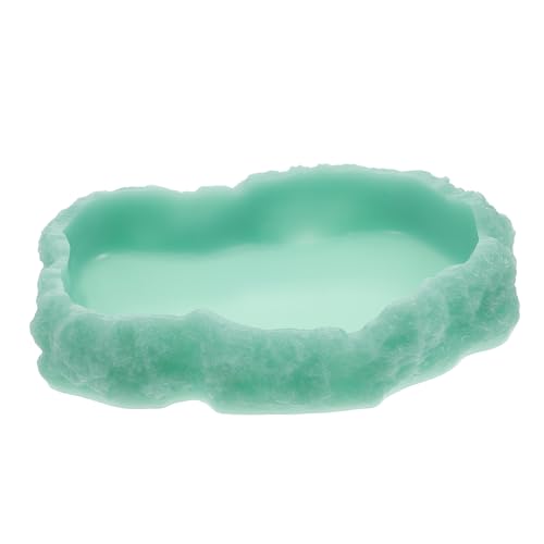 DECHOUS Luminous Reptilien Wassernapf rutschfeste Futterschale mit Glatter Oberfläche Leicht zu Reinigen Großer Wasserspeicher für Schildkröten Geckos und Andere Kriechtiere DECHOUS Luminous Reptilien Wassernapf rutschfeste Futterschale mit Glatter Oberfläche Leicht zu Reinigen Großer Wasserspeicher für Schildkröten Geckos und Andere Kriechtiere von DECHOUS
