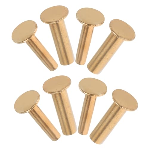 DECHOUS 4Paare Küchenmessergriff Nieten Befestigungsset für Holzgriffe DIY Reparaturwerkzeuge für Messergriff-restauration für Handgefertigte Küchenmesser DECHOUS 4Paare Küchenmessergriff Nieten Befestigungsset für Holzgriffe DIY Reparaturwerkzeuge für Messergriff-restauration für Handgefertigte Küchenmesser von DECHOUS