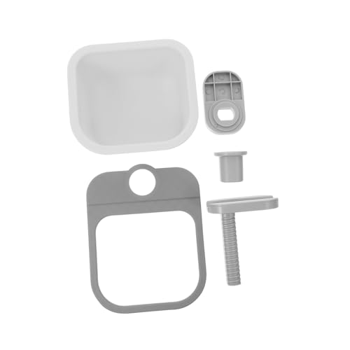 DECHOUS Multifunktionaler Drehbarer Sundry Storage Box aus Abs Kompakter Tischabfalleimer mit Stilvollem Design Wiederverwendbar Umweltfreundlich und Praktisch für Küche und Essbereich von DECHOUS