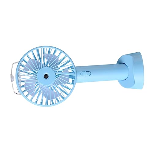 DECHOUS Nebel-Fan Mini-Luftbefeuchter im Freien Kühlung tragbar sprühen USB Ladelüfter gehaltenen Handheld -Fan Spray-Fan Mini-Taschenventilator Blau von DECHOUS