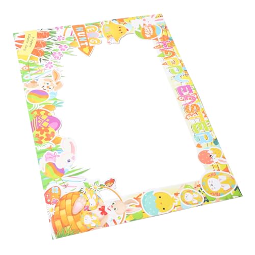 DECHOUS Ostern Party Dekorationen Bunny Chick Photo Booth Requisiten Ostern Thema Dekorative Rahmen DECHOUS Ostern Party Dekorationen Bunny Chick Photo Booth Requisiten Ostern Thema Dekorative Rahmen von DECHOUS