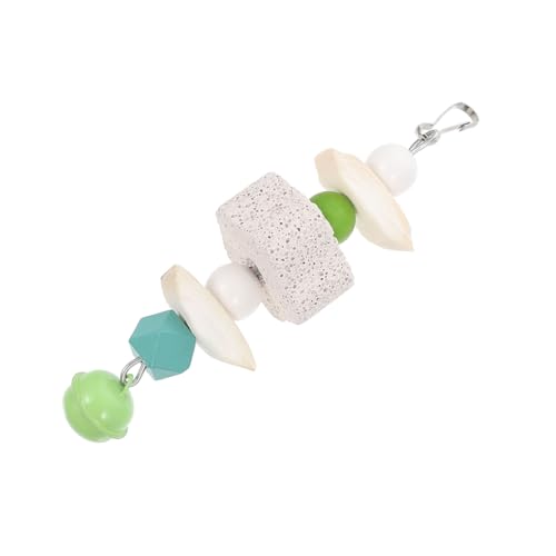 DECHOUS Parrot Kauspielzeug Hängendes Tintenfischknochen Bissfestes Vogelspielzeug für Papageien Käfig Zubehör zur Zahnpflege und Beschäftigung von DECHOUS