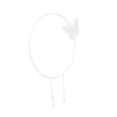 DECHOUS Rankgitter Kletterhilfe aus Hochwertigem Eisen Dekoratives Pflanzenspalier mit Schmetterlingsdesign für Zimmer Topfpflanzen Stabile Metallstütze für Kletterpflanzen DECHOUS Rankgitter Kletterhilfe aus Hochwertigem Eisen Dekoratives Pflanzenspalier mit Schmetterlingsdesign für Zimmer Topfpflanzen Stabile Metallstütze für Kletterpflanzen von DECHOUS