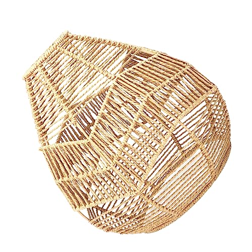 DECHOUS Rattan Weblampenschirm Für Deckenlampe Weblampenschirm Rattan-weblampenschirm Lampenschirm Für Deckenlampe Deckenlampenbezug Pendellampenbezug DECHOUS Rattan Weblampenschirm Für Deckenlampe Weblampenschirm Rattan-weblampenschirm Lampenschirm Für Deckenlampe Deckenlampenbezug Pendellampenbezug von DECHOUS