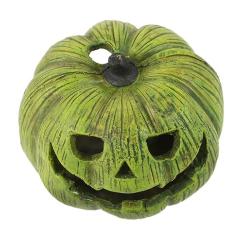 DECHOUS Reptilienversteck Kürbisform Harz Höhle Terrarium Deko Vielseitig Leicht Tragbar für Echsen Schildkröten Halloween Grusel Dekoration DECHOUS Reptilienversteck Kürbisform Harz Höhle Terrarium Deko Vielseitig Leicht Tragbar für Echsen Schildkröten Halloween Grusel Dekoration von DECHOUS