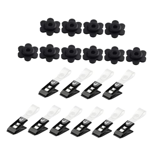 DECHOUS Robuste Gartenfahnen Klammern Teiliges aus Langlebigem Winddichtes Gartenschild Zubehör für Fahnenmast Befestigung Wetterfeste Banner Stopper und Fixierclips für Outdoor Einsatz DECHOUS Robuste Gartenfahnen Klammern Teiliges aus Langlebigem Winddichtes Gartenschild Zubehör für Fahnenmast Befestigung Wetterfeste Banner Stopper und Fixierclips für Outdoor Einsatz von DECHOUS