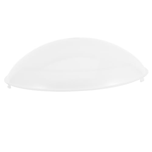 DECHOUS Runder Lampenschirm Ersatz Kunststoff Deckenleuchten Abdeckung Einlass Einfache Montage Stabiles Material Geeignet für Schlafzimmer Flur Treppenhaus Moderner Lampenschirm Ersatz von DECHOUS