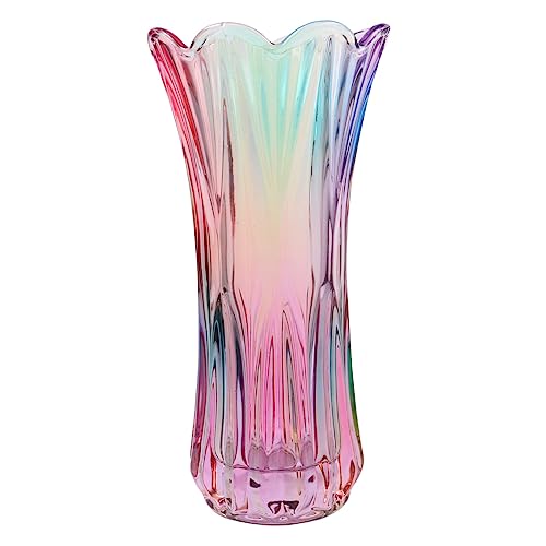 DECHOUS Sardellen-Glasvase Bling-Dekor Hochzeitsvasen Lipgloss-Behälter Glaspflanzengefäß Glasvasen Für Blumen Blumenvase Dekorative Vase Retro-Heimvase Hochzeit Blumengefäß-Set von DECHOUS