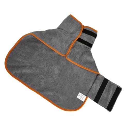 DECHOUS Saugstarker Polyester hundebademantel mit Schneller Trocknung Bequemer und Leichter Pet Bademantel für Kleine bis Mittlere Hunde zum Schwimmen Baden und Alltag im Sommer von DECHOUS