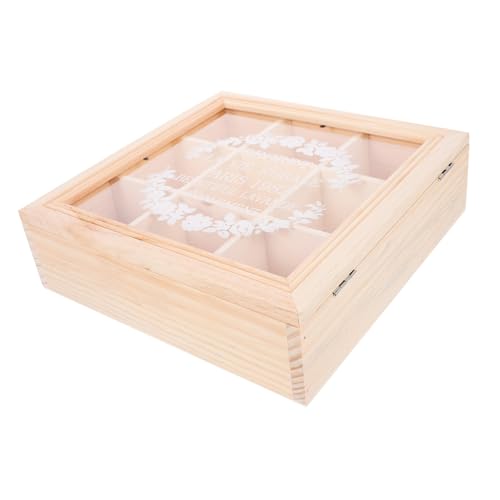 DECHOUS Holzkiste Aufbewahrungsbox Aus Holz Dekorative Schmuckbox Für Ringe Uhren Und Kleinteile Stilvolle Und Praktische Ordnungslösung Für Jeden DECHOUS Holzkiste Aufbewahrungsbox Aus Holz Dekorative Schmuckbox Für Ringe Uhren Und Kleinteile Stilvolle Und Praktische Ordnungslösung Für Jeden von DECHOUS