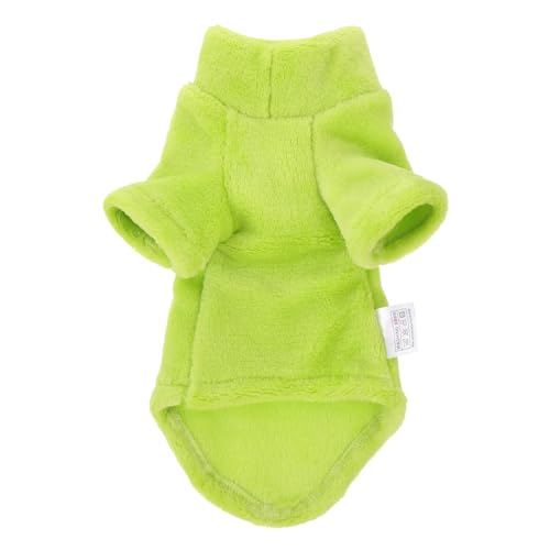 DECHOUS Sphynx Katzenpullover Winterkleidung mit Hohem Kragen Weicher Wärmender Katzenmantel für Haarlose Katzen Ärmeln Geeignet für Kalte Jahreszeiten und Outdoor Hellgrün DECHOUS Sphynx Katzenpullover Winterkleidung mit Hohem Kragen Weicher Wärmender Katzenmantel für Haarlose Katzen Ärmeln Geeignet für Kalte Jahreszeiten und Outdoor Hellgrün von DECHOUS