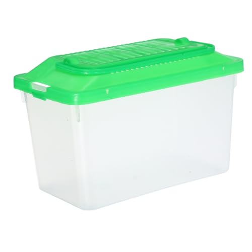 DECHOUS Transparente Tragbare Reptilien Transportbox Mittlere mit Optimaler Luftzirkulation Leicht zu Reinigen für Schildkröten Fische und Kleine Haustiere Handliche Kunststoffbox für DECHOUS Transparente Tragbare Reptilien Transportbox Mittlere mit Optimaler Luftzirkulation Leicht zu Reinigen für Schildkröten Fische und Kleine Haustiere Handliche Kunststoffbox für von DECHOUS
