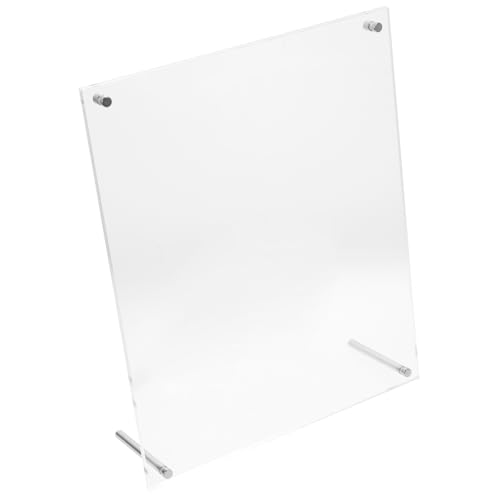 DECHOUS Transparenter Plakatständer Desktop-Fotorahmen klarer Bilderrahmen Bürodekoration Posterrahmen Desktop-Bilderrahmen Zertifikatsunterstützung Acryl schmücken Probe DECHOUS Transparenter Plakatständer Desktop-Fotorahmen klarer Bilderrahmen Bürodekoration Posterrahmen Desktop-Bilderrahmen Zertifikatsunterstützung Acryl schmücken Probe von DECHOUS
