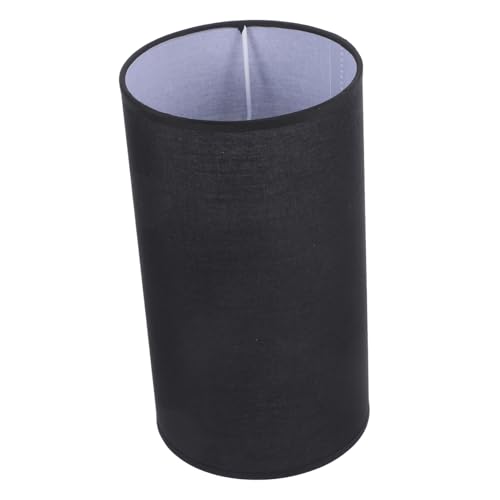 DECHOUS Vintage Zylindrischer Lampenschirm Aus Schwarz Leinen – Ersatz-Lampenschirm Für Stehlampe - 14 x 14 x 25 Cm Ideal Für Ein Stilvolles Zuhause Und Gemütliche Atmosphäre DECHOUS Vintage Zylindrischer Lampenschirm Aus Schwarz Leinen – Ersatz-Lampenschirm Für Stehlampe - 14 x 14 x 25 Cm Ideal Für Ein Stilvolles Zuhause Und Gemütliche Atmosphäre von DECHOUS