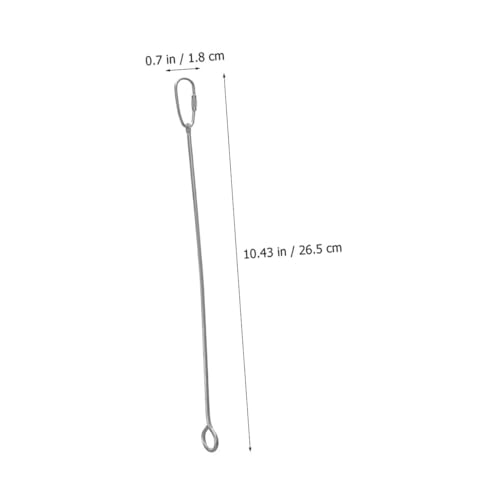 DECHOUS Vogelkäfig Futterhalter Hängend Robuster Parakeet Cage Accessory für Früchte und Gemüse Abnehmbarer Futterspender mit Haken für Papageien und Ziervögel Lebensmittelgerechtes von DECHOUS