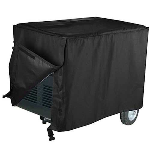 DECHOUS Wasserdichte Abdeckplane für Generator Rechteckige Schutzhaube UV Beständig Staubdicht Outdoor Garten Generator Schutzhülle Schwarz DECHOUS Wasserdichte Abdeckplane für Generator Rechteckige Schutzhaube UV Beständig Staubdicht Outdoor Garten Generator Schutzhülle Schwarz von DECHOUS