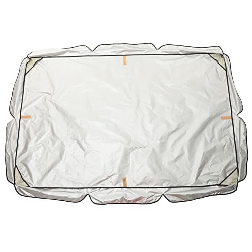 DECHOUS wasserdichte Garten Schaukelabdeckung für Sitzer Hängematte Beige UV Beständig Elastischer Schutz für Outdoor Möbel und Gartenliege von DECHOUS