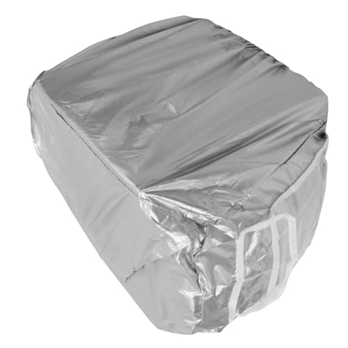 DECHOUS Wasserdichte Staubgeschützte Generatorhaube mit UV schutz Tragbar und Silberfarbene Abdeckung für Außenbereich Geeignet für Verschiedene Wetterbedingungen und Einfache von DECHOUS